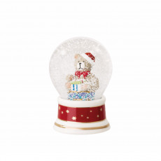 Hutschenreuther Sammelserie Weihnachtslied Schneekugel 12 cm Morgen, Kinder...