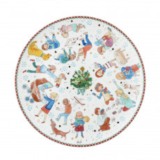 Hutschenreuther Sammeledition 2025 Weihnachtsspiele Plätzchenteller 28 cm