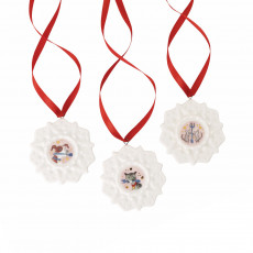 Hutschenreuther Schmucksterne Mini-Set Sterne Weihnachtsschmaus 3-tlg.