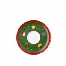 Hutschenreuther Happy Wintertime Green Espresso-Untertasse 12 cm
