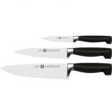 Zwilling Vier Sterne Messerblock weiß selbstschärfend Set 4-tlg.