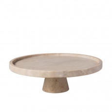 Villeroy & Boch Manufacture Travertine Servierschale auf Fuß 28 cm