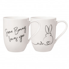 Villeroy & Boch Statement Becher mit Henkel - Oster Set Hase 2-tlg. 0,29 L