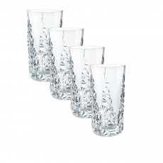 Nachtmann Sculpture Longdrink Glas Set 4-tlg. 0,42 L