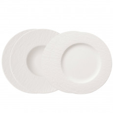 Villeroy & Boch Manufacture Rock blanc Tafelset 4-tlg.