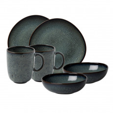 like. by Villeroy & Boch Lave gris Frühstücks-Set 6-tlg.