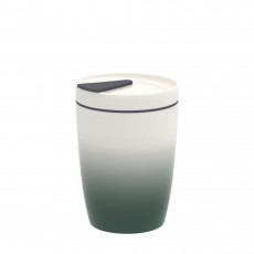 like. by Villeroy & Boch Coffee To Go Green Becher mit Deckel 0,30 L