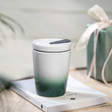 like. by Villeroy & Boch Coffee To Go Green Becher mit Deckel 0,30 L