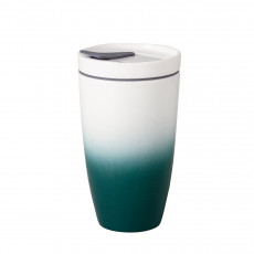 like. by Villeroy & Boch Coffee To Go Green Becher mit Deckel 0,35 L