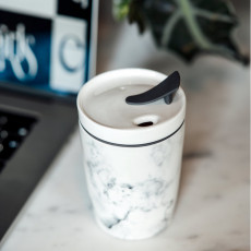 like. by Villeroy & Boch Coffee To Go Marmory Becher mit Deckel 0,30 L