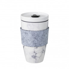 like. by Villeroy & Boch Coffee To Go Marmory Becher mit Deckel 0,35 L
