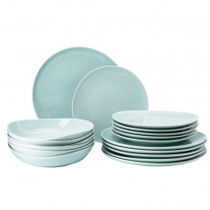 Rosenthal Junto Opal Green - Porzellan Tafel Set 18-tlg. 6 Personen