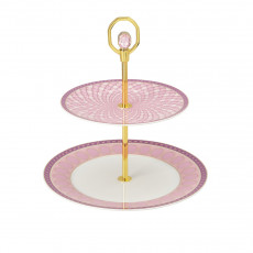 Swarovski x Rosenthal SIGNUM Rose Etagere 2-tlg.