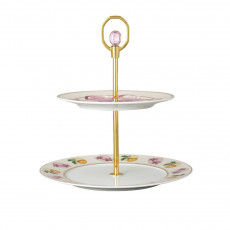 Swarovski x Rosenthal IDYLLIA Marshmallow Etagere 2-tlg.