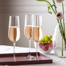 Villeroy & Boch Rose Garden Glas Sektkelch Set 4-tlg. 0,12 L