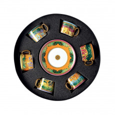 Rosenthal Versace Jungle Animalier Teetassen Set 6-tlg.