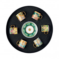 Rosenthal Versace Jungle Animalier Espressotassen Set 6-tlg. 0,10 L / 12,5 cm