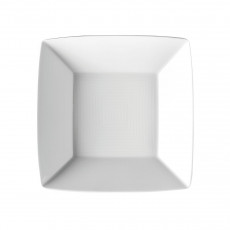 Thomas Loft Weiß Platte / Teller quadratisch tief 22 cm