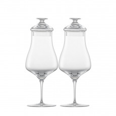 Zwiesel Glas Alloro Whisky Nosing Glas mit Deckel Set 2-tlg. 0,29 L