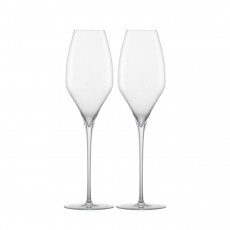 Zwiesel Glas Alloro Champagnerglas mit Moussierpunkt Set 2-tlg. 0,36 L