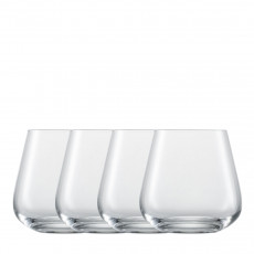 Zwiesel Glas Vervino Wasserglas mit Moussierpunkt Set 4-tlg. 0,39 L