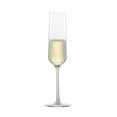 Zwiesel Glas Pure Sekt Glas mit Moussierpunkt  Set 2-tlg. 0,2 L