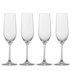 Schott Zwiesel Forté Sektglas mit Moussierpunkt Set 4-tlg. 0,22 L