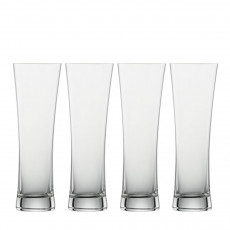 Schott Zwiesel Beer Basic Weizenbierglas klein mit Moussierpunkt Set 4-tlg. 0,45 L