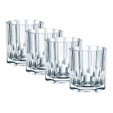 Nachtmann Aspen Whiskybecher Glas Set 4-tlg. 0,32 L
