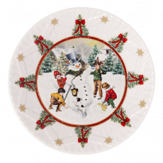 Villeroy & Boch Toy's Fantasy Schale groß - Schneemann 25 cm