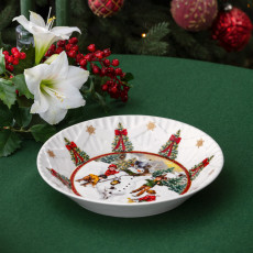 Villeroy & Boch Toy's Fantasy Schale groß - Schneemann 25 cm