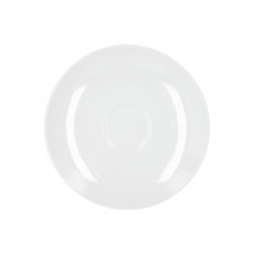 KPM Urbino Weiß Frühstücks Untertasse 17 cm
