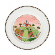 Villeroy & Boch Design Naif Brotteller Dörfchen 17 cm