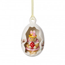 Villeroy & Boch Bunny Tales Ei-Ornament Anna d: 4,5 cm /  h: 7 cm