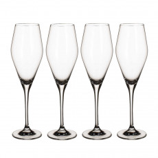 Villeroy & Boch La Divina Champagnerkelch Glas Set 4-tlg. 260 ml / H: 25,2 cm