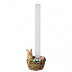 Villeroy & Boch Spring Fantasy Accessoires Kerzenhalter Hase im Korb 8,6 cm