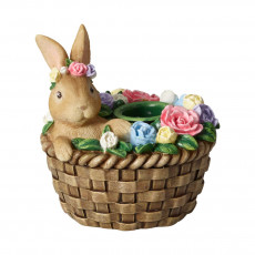 Villeroy & Boch Spring Fantasy Accessoires Kerzenhalter Hase im Korb 8,6 cm