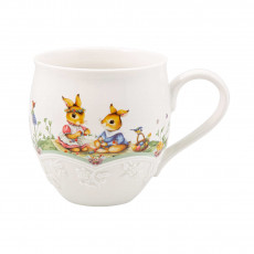 Villeroy & Boch Spring Fantasy Becher mit Henkel Blumenwiese 0,5 L