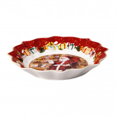 Villeroy & Boch Toy's Fantasy Schale groß - Santa liest Wunschzettel 25 cm 
