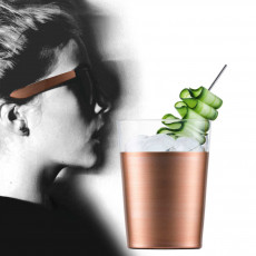 Eisch Secco Flavoured Moscow Mule Gläser in Geschenkröhre Set 2-tlg. 0,55 L