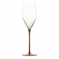 Eisch Kaya Kupfer Champagnerglas mit Moussierpunkt h: 246 mm / 260 ml