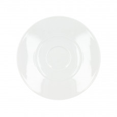 KPM Urania Weiß Kaffee Untertasse 15,5 cm