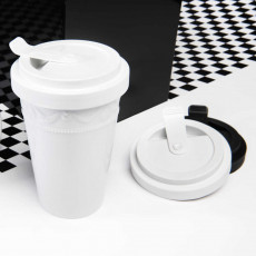 KPM Kurland Weiß To-go Becher Single 0,35 L