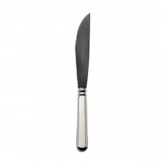 Robbe & Berking Alt-Spaten - 925 Sterling Silber Tranchiermesser Frozen Black 250 mm