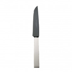 Robbe & Berking Riva - 150 g versilbert Steakmesser Frozen Black 223 mm