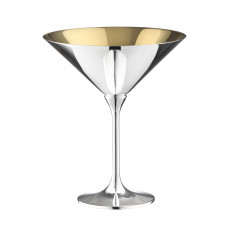 Robbe & Berking Dante Bar-Kollektion - 90 g versilbert Cocktailschale innen vergoldet