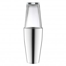 Robbe & Berking Dante Bar-Kollektion - 90 g versilbert Cocktailshaker mit Glas