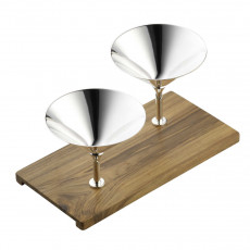 Robbe & Berking Dante Bar-Kollektion - 90 g versilbert Snackbar 23,8x11,8x10,5 cm