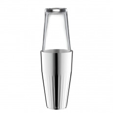 Robbe & Berking Belvedere Bar-Kollektion - 90 g versilbert Cocktailshaker mit Glas