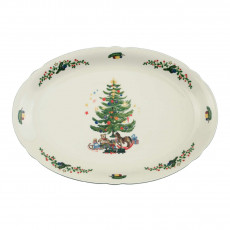 Seltmann Weiden Marie-Luise Weihnachten Platte oval 35 cm